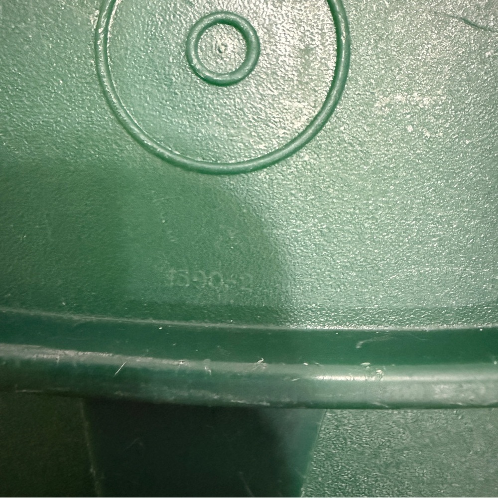 Vintage Tupperware 1588-1 Large Cereal Keeper with Green Lid - Picture 3 of 8